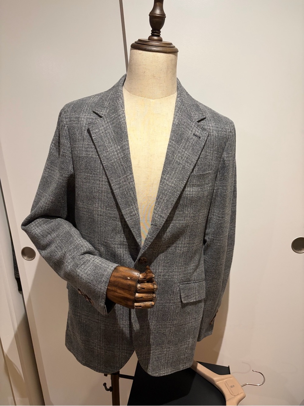 $6400 Brunello Cucinelli Wool Silk Cashmere Suit 48 IT 38 US Made in Italy